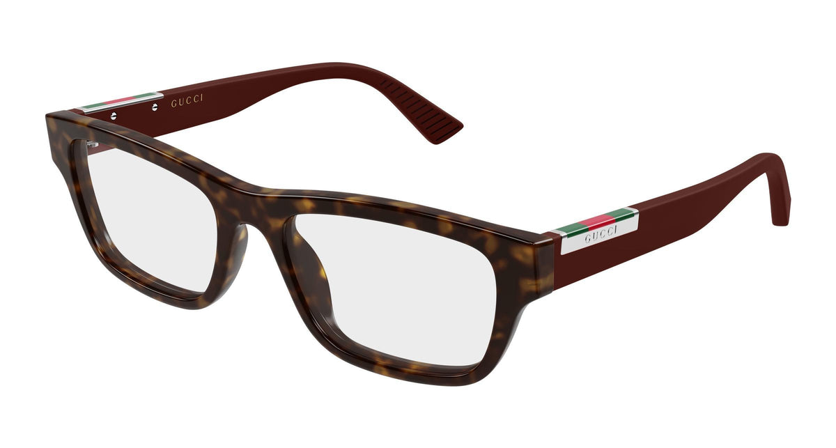 Gucci GG2091o-007 Pink Rectangle Eyeglasses 55mm