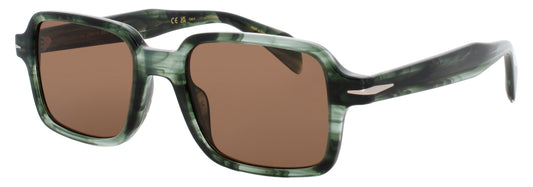 David Beckham DB-1179/S-6AK/70 GREEN HORN  Men's Sunglasses 51mm