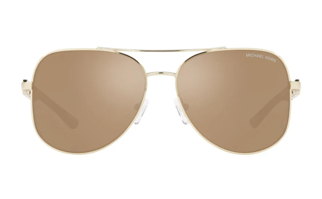 Michael Kors 0MK1121-11088H-58 Gold Round SUNGLASSES 0mm Sunglasses
