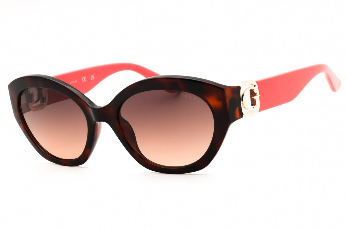 Guess GU00104-52F Havana Oval Sunglasses 56mm Sunglasses