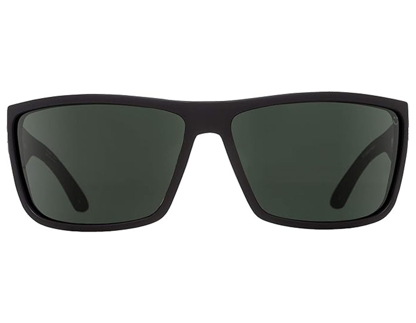 Spy ROCKY- Matte Black/Happy Gray Green 64mm New Sunglasses