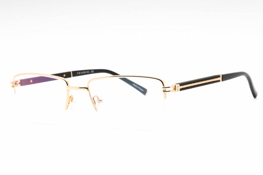 Charriol PC75117-C03 eyeglasses in shiny gold frame with clear lenses