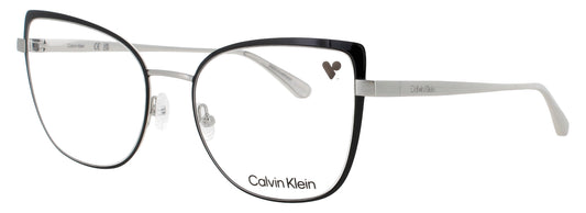 Calvin Klein CK22101-N-072-54 BLACK / SILVER  Men's Eyeglasses 54mm