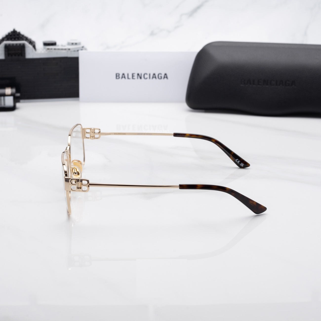 Balenciaga BB0340o-003 57mm New Eyeglasses