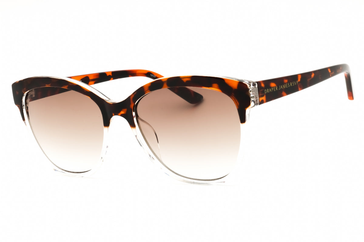 Draper James DJ9010-215 TORTOISE GRADIENT Rectangular Sunglasses 56mm Sunglasses
