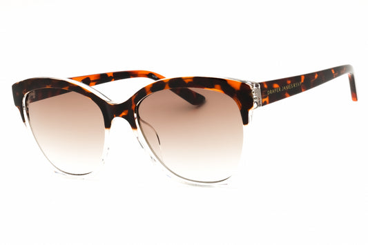 Draper James DJ9010-215 TORTOISE GRADIENT Rectangular Sunglasses 56mm Sunglasses
