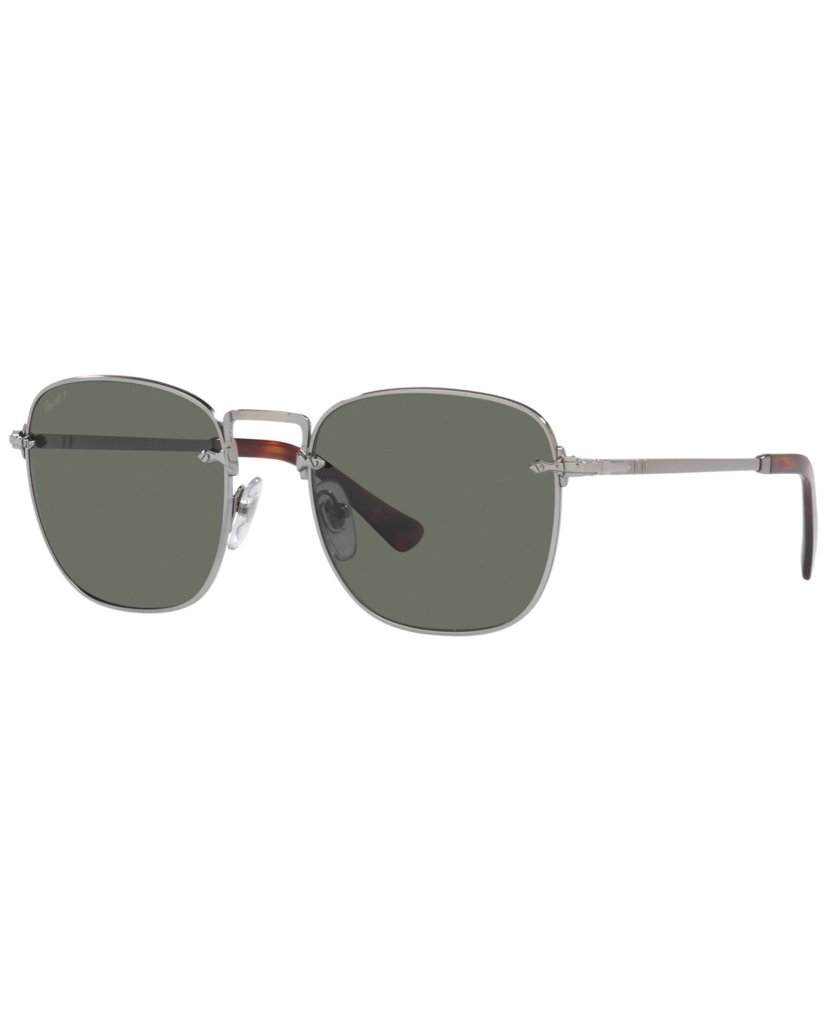 Persol 0PO2490S 513/58 54 Silver Square  54mm Sunglasses