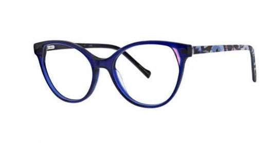 Vera Bradley VBELIANA0PLP0OPT Purple Rectangle Eyeglasses 52mm