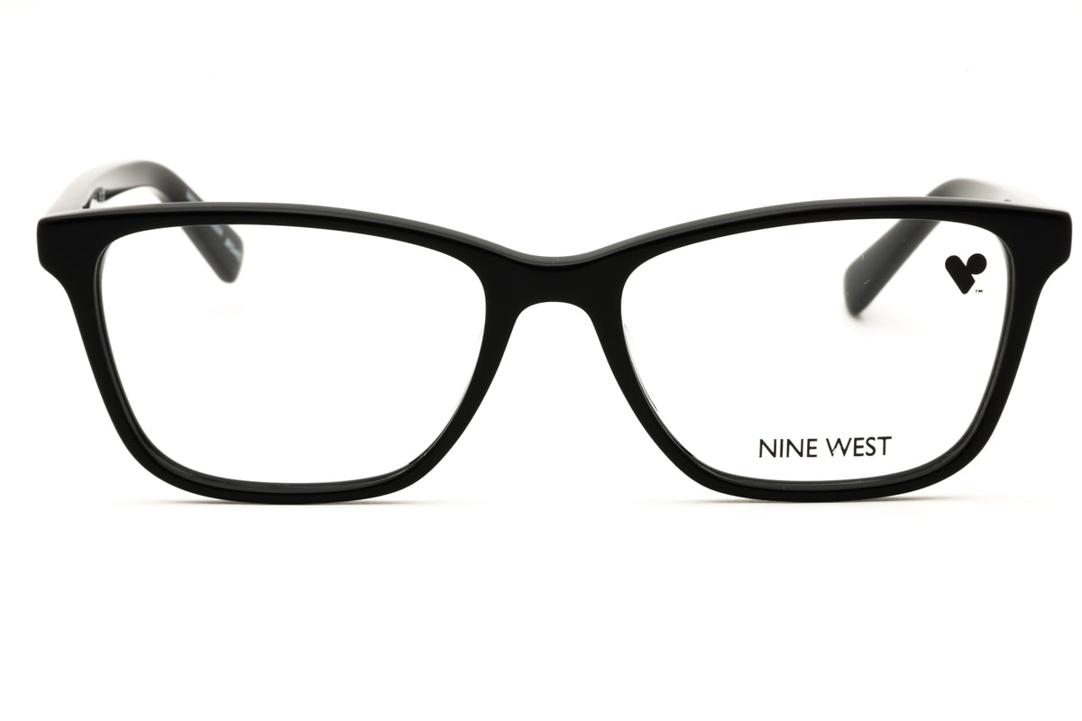 Nine West NW5187 N-001 BLACK Rectangular Eyeglasses 51mm Eyeglasses