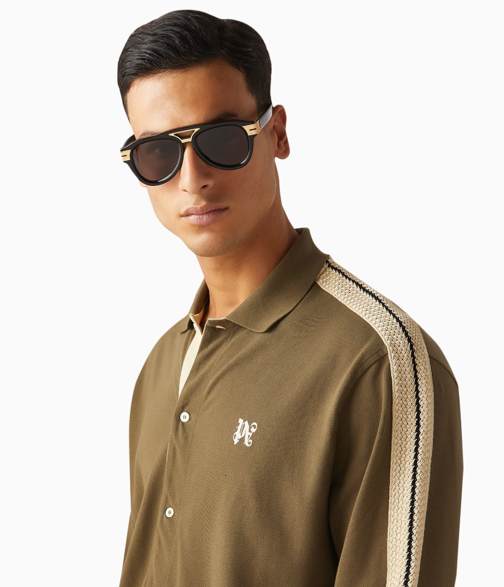 Palm Angels PERI100F24PLA0011007 53mm New Sunglasses