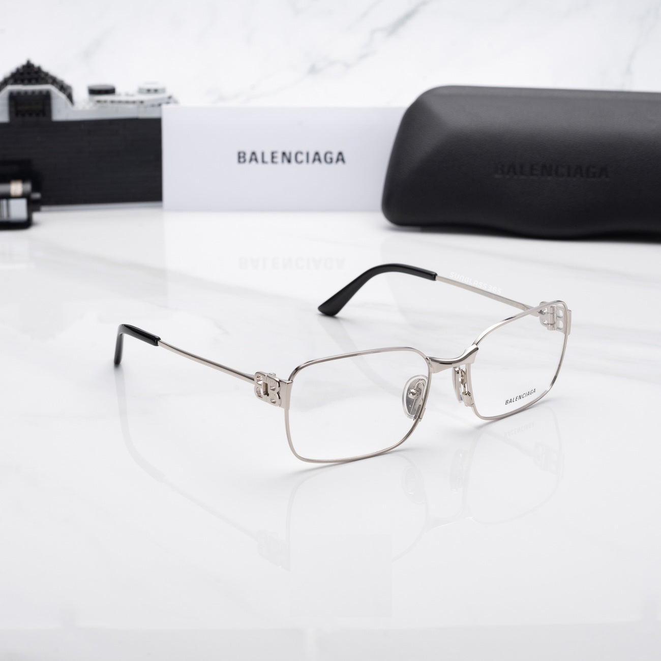 Balenciaga BB0340o-002 57mm New Eyeglasses