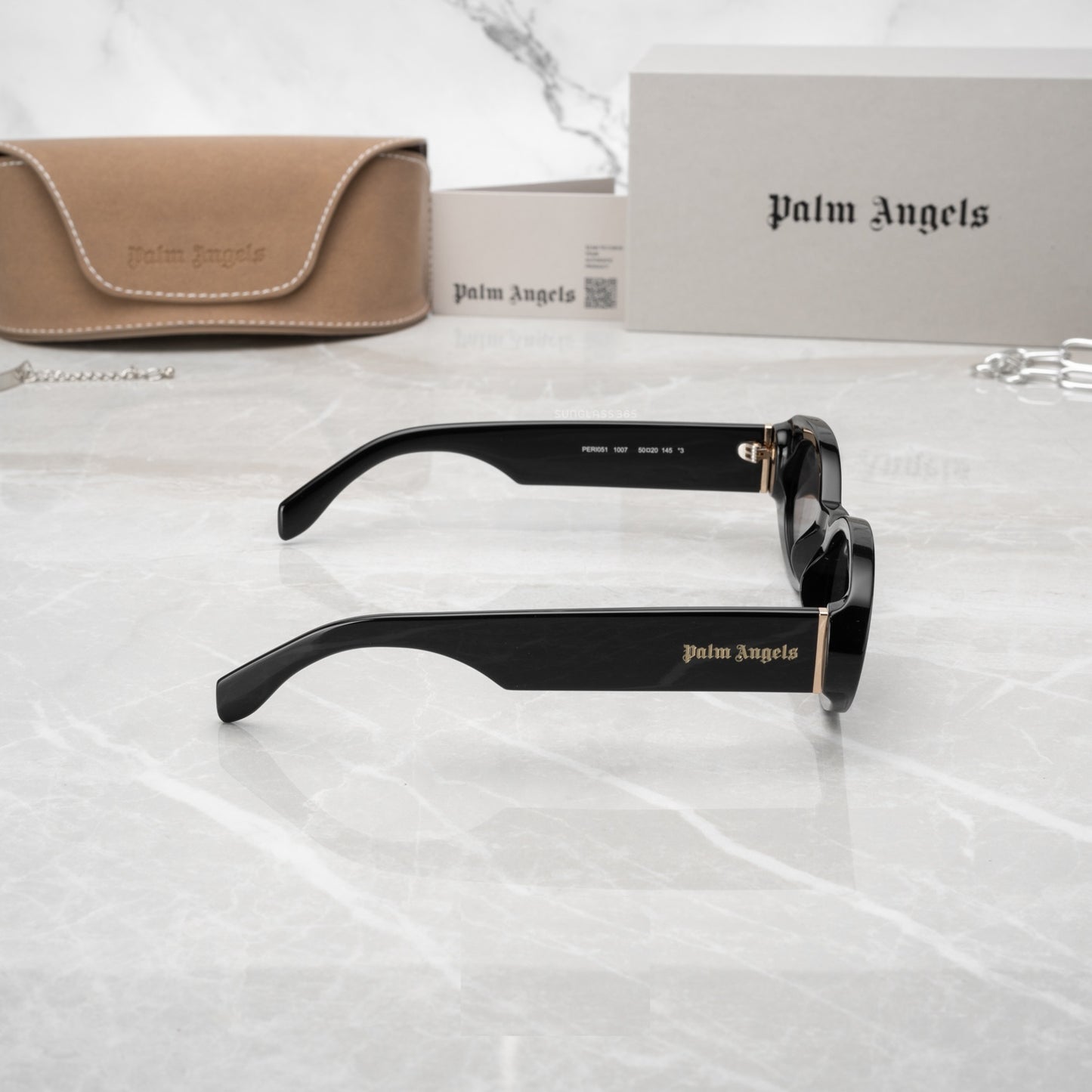 Palm Angels PERI051S24PLA0011007 50mm New Sunglasses