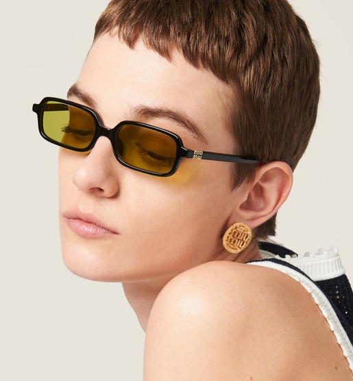 Miu Miu 0MU 11ZSF-16K07O 52mm New Sunglasses