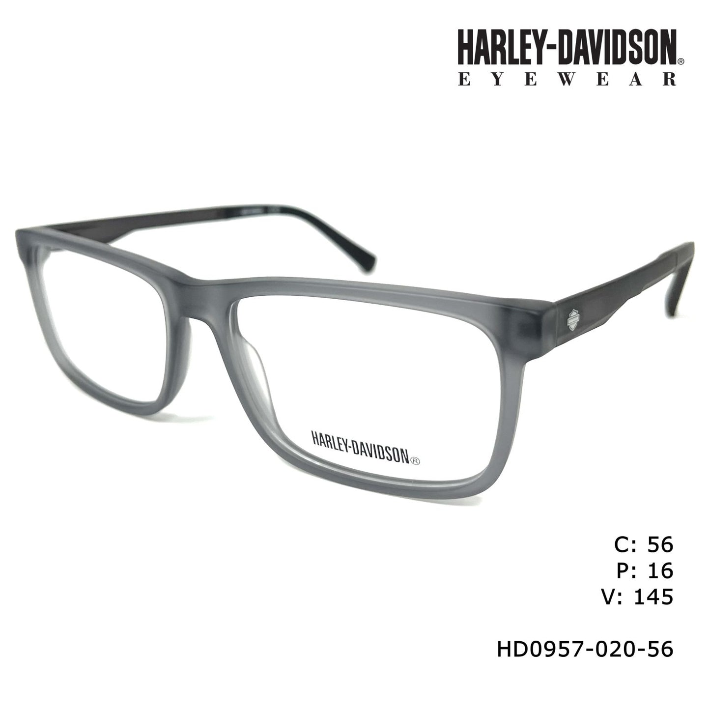 Harley Davidson HD0957-020-56 56mm New Eyeglasses