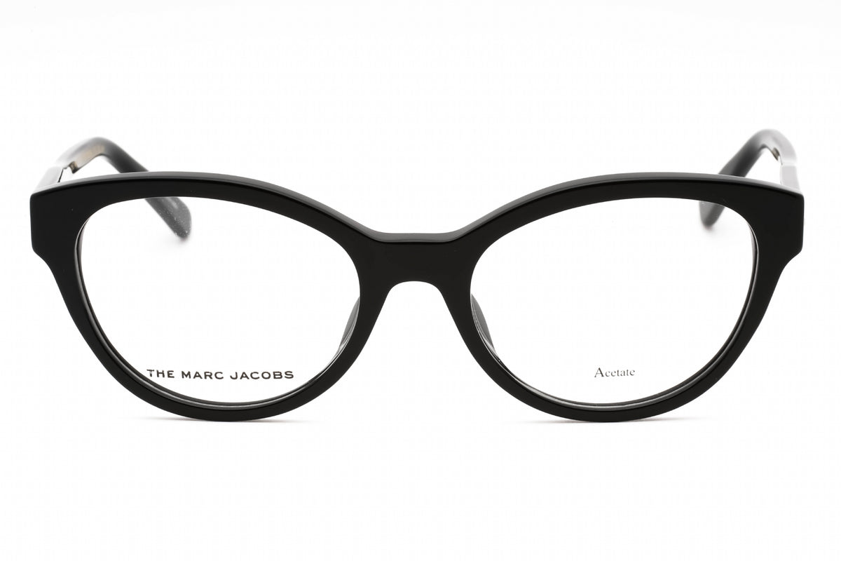 Marc Jacobs MARC 628-807 Black Oval Eyeglasses 52mm Eyeglasses