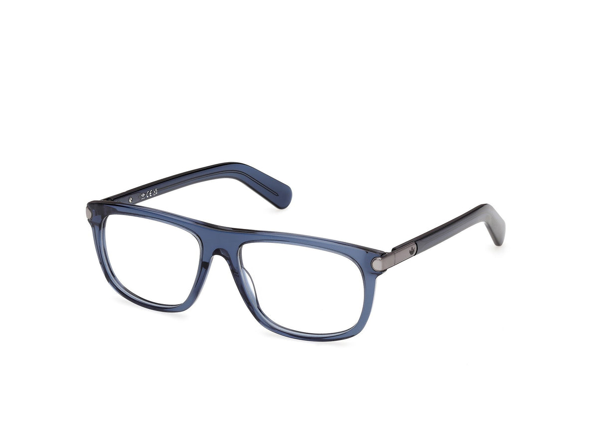 Adidas OR5142-090-56 Blue Rectangle Eyeglasses 56mm Eyeglasses