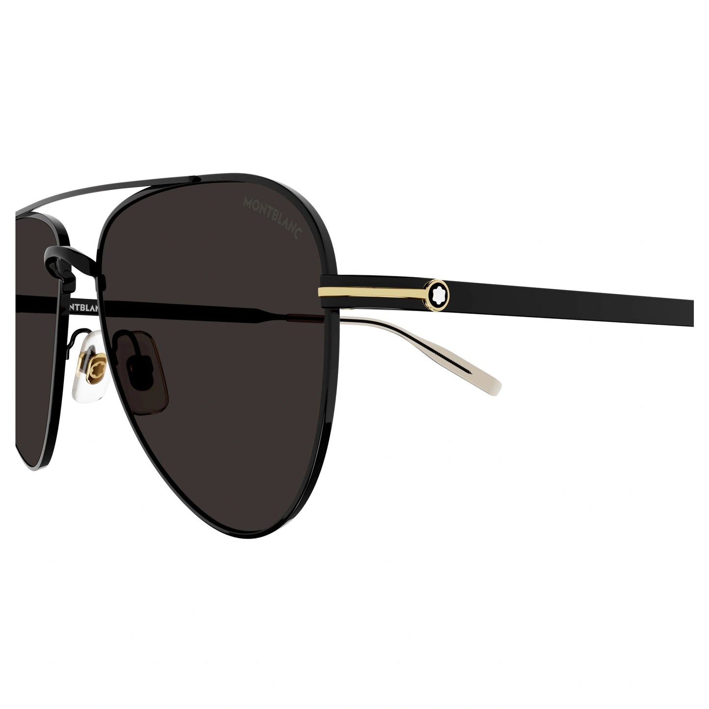 Mont Blanc MB0235S-001 57mm New Sunglasses