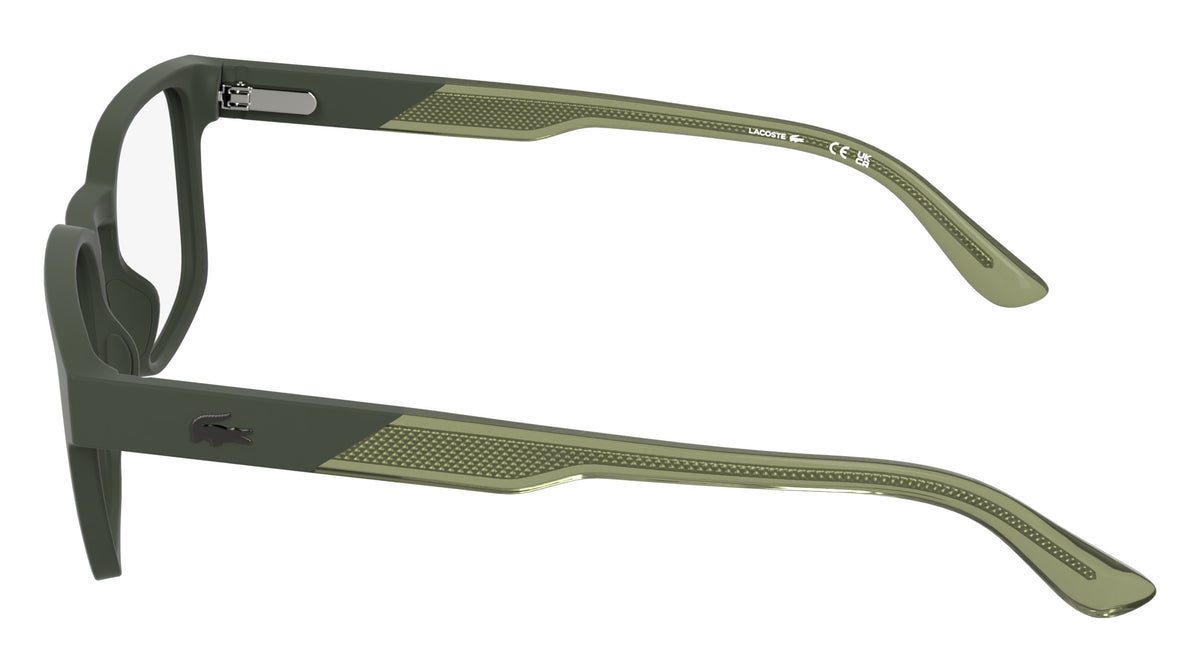 Lacoste L4010-275-53 MATTE KHAKI Rectangle Eyeglasses 53mm Eyeglasses