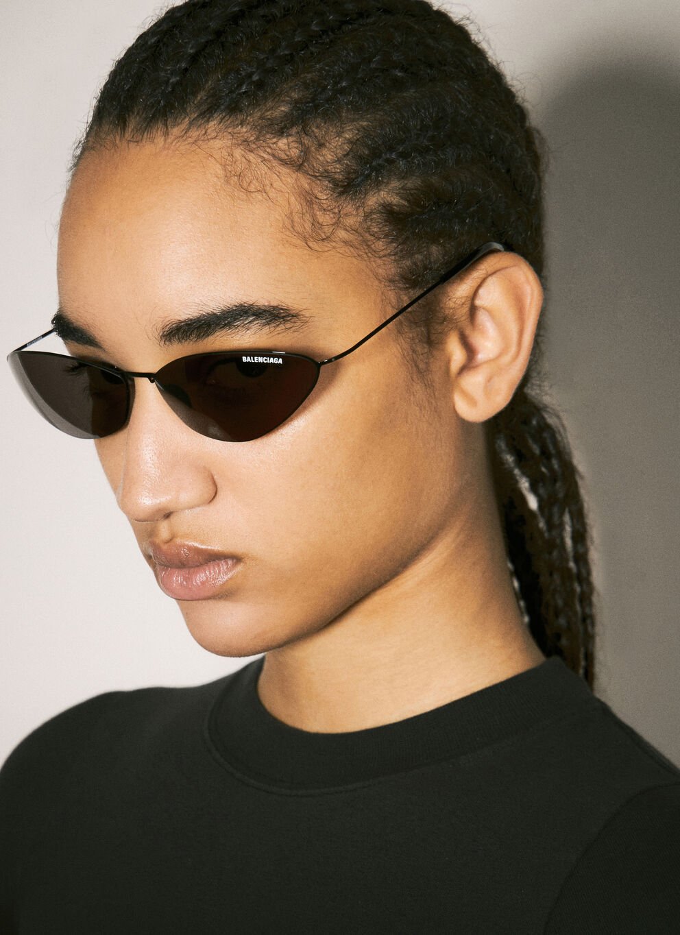 Balenciaga BB0350S-001 68mm New Sunglasses