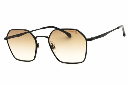 Carrera CARRERA 334/S-0003 86 sunglasses in mtt black frame with bk brw green ar lenses