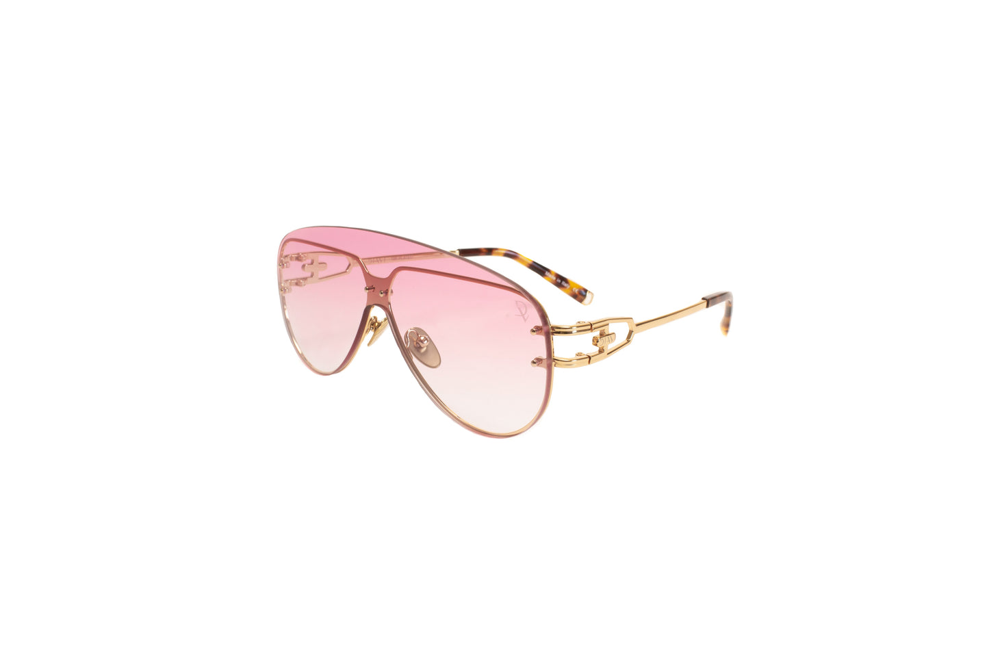 Diavi CUSHION GOLD W/PINK GRADIENT GOLD PLATED 0