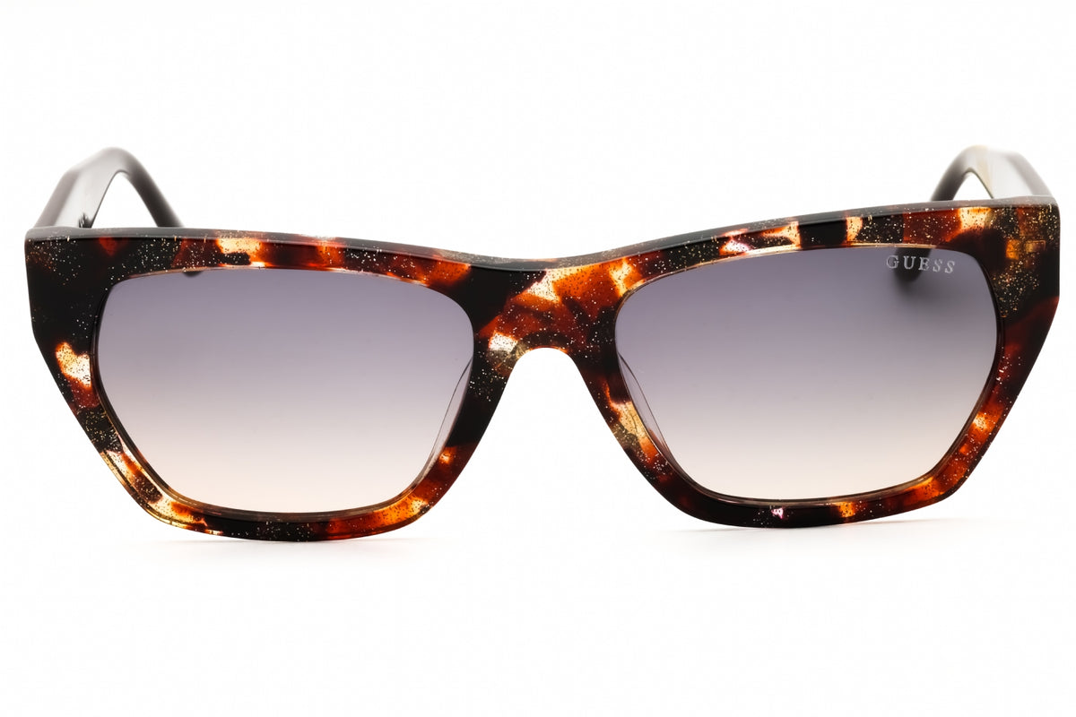 Guess GU00203-H-52B dark havana Rectangular Sunglasses 56mm Sunglasses
