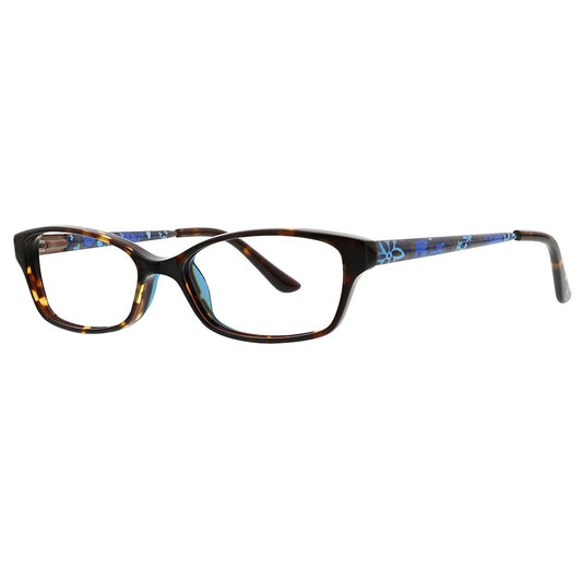 Vera Bradley Hadley Java Floral 5115 51mm New Eyeglasses