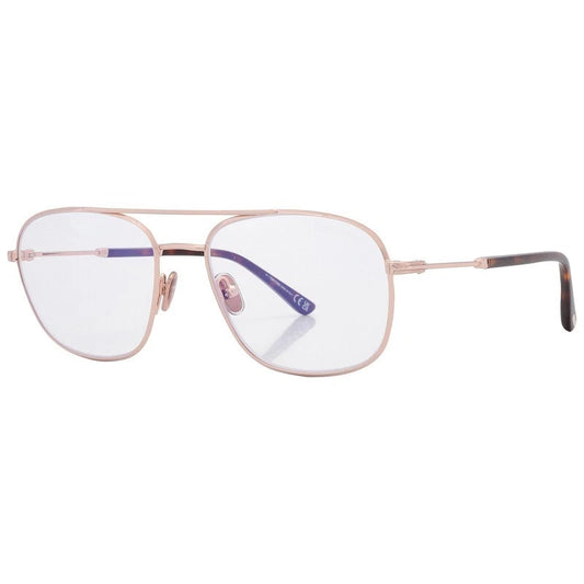 Tom Ford FT5830-B 028 Rose Gold Round Eyeglasses 54mm Eyeglasses