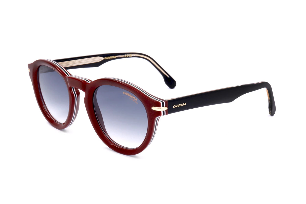 Carrera CARRERA-306/S KVN Red Rectangle Sunglasses 48mm Sunglasses