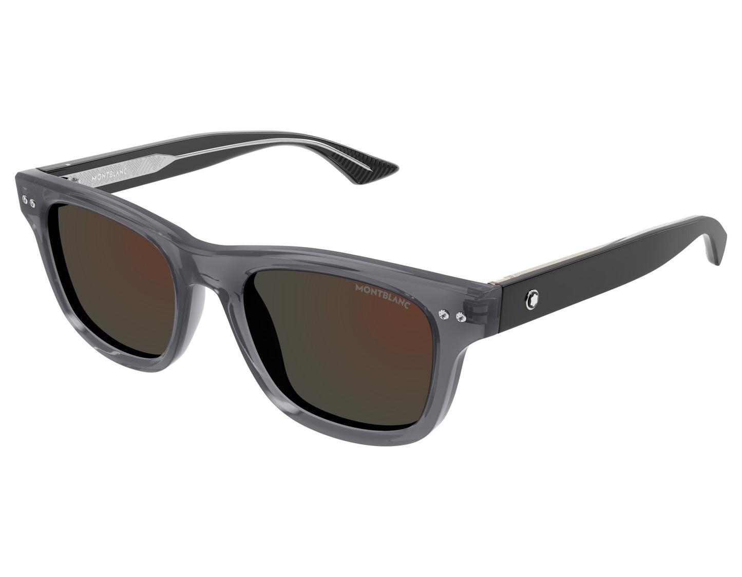 Mont Blanc MB0254S-003 53mm New Sunglasses