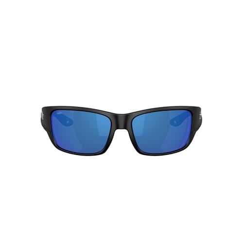 Costa del Mar 06S9132 913202 56 Blue Rectangle Sunglasses 0mm Sunglasses