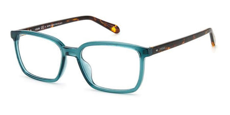 Fossil FOS-7130-3Y5-53 KHAKI Rectangle Eyeglasses 53mm Eyeglasses
