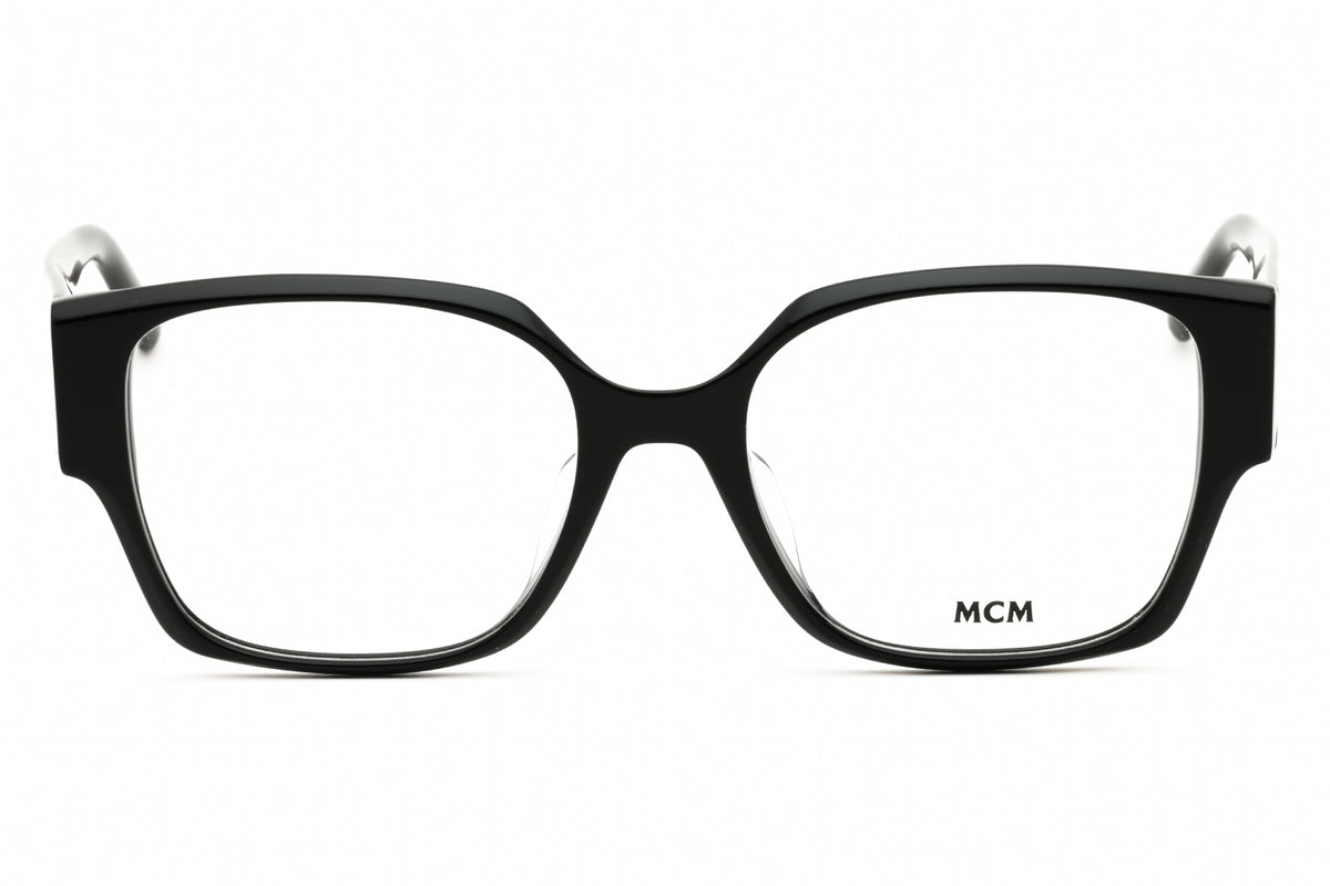 MCM MW5009-D-1 shiny black Rectangular Eyeglasses 53mm Eyeglasses