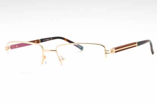 Charriol PC75117-C01 eyeglasses in shiny gold frame with clear lenses