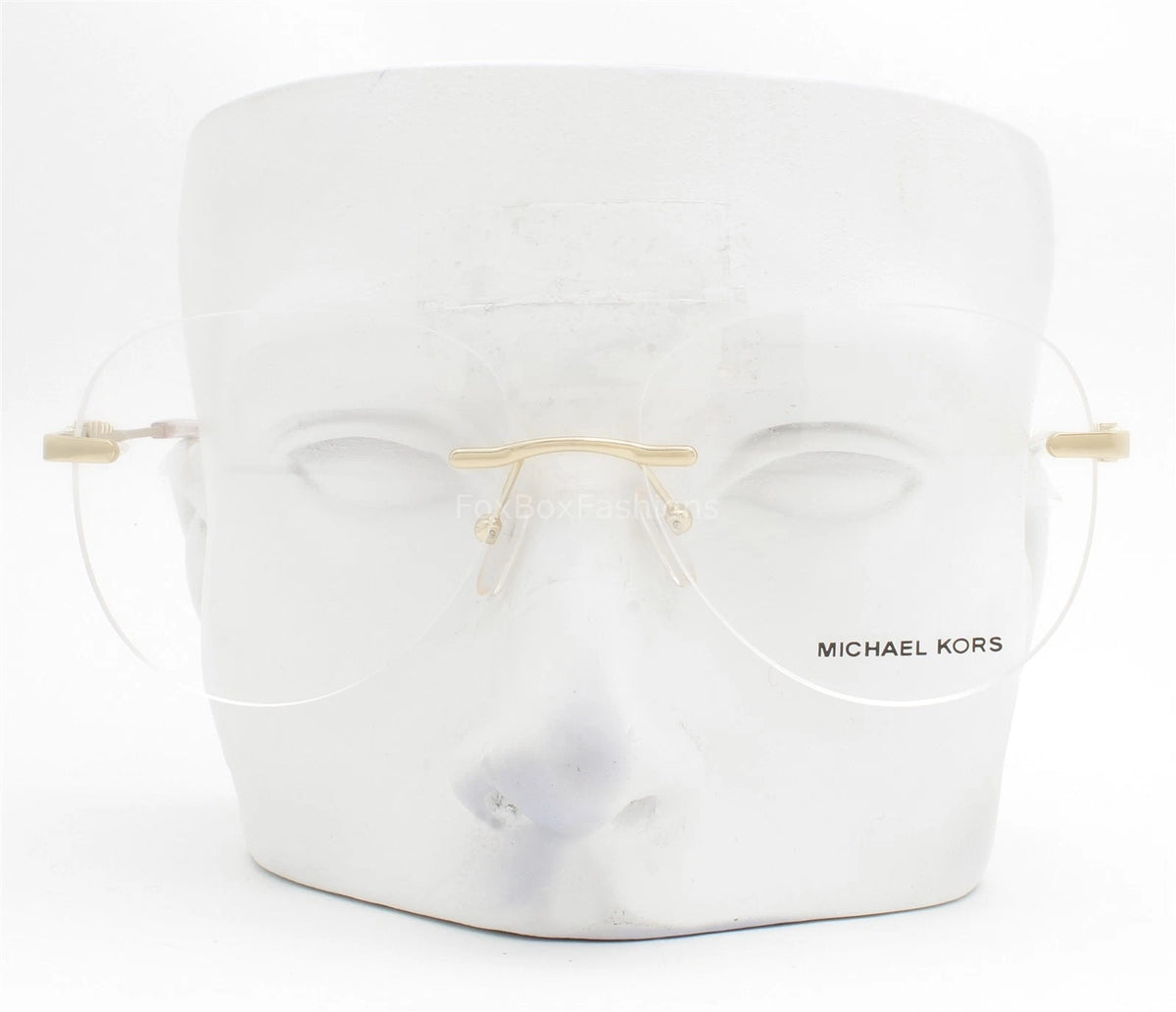 Michael Kors 0MK3077-1014-56 Gold Round EYEGLASSES 56mm Eyeglasses