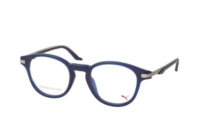 Puma PU0412O 003 Black Rectangle Eyeglasses 49mm Eyeglasses