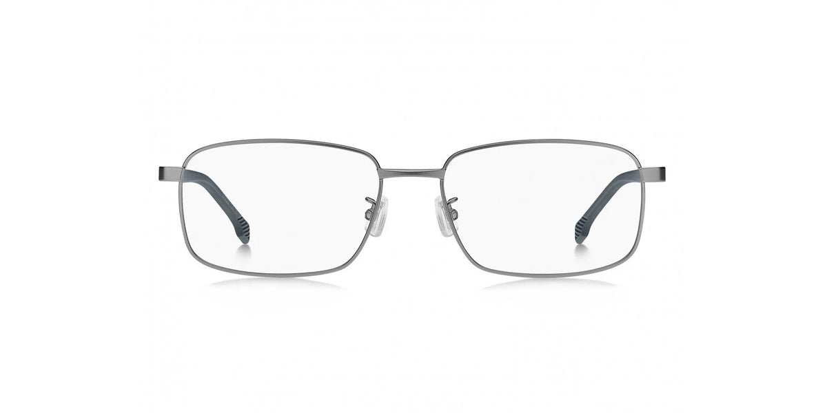 Hugo Boss BOSS1715/F-R81-56 Matte Ruthenium Rectangle Eyeglasses 56mm Eyeglasses