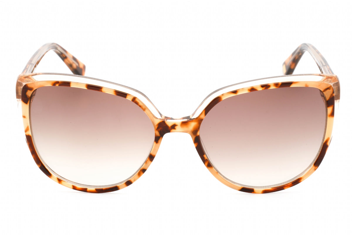 Anne Klein AK7077-243 MOCHA TORTOISE Cat eye Sunglasses 54mm Sunglasses
