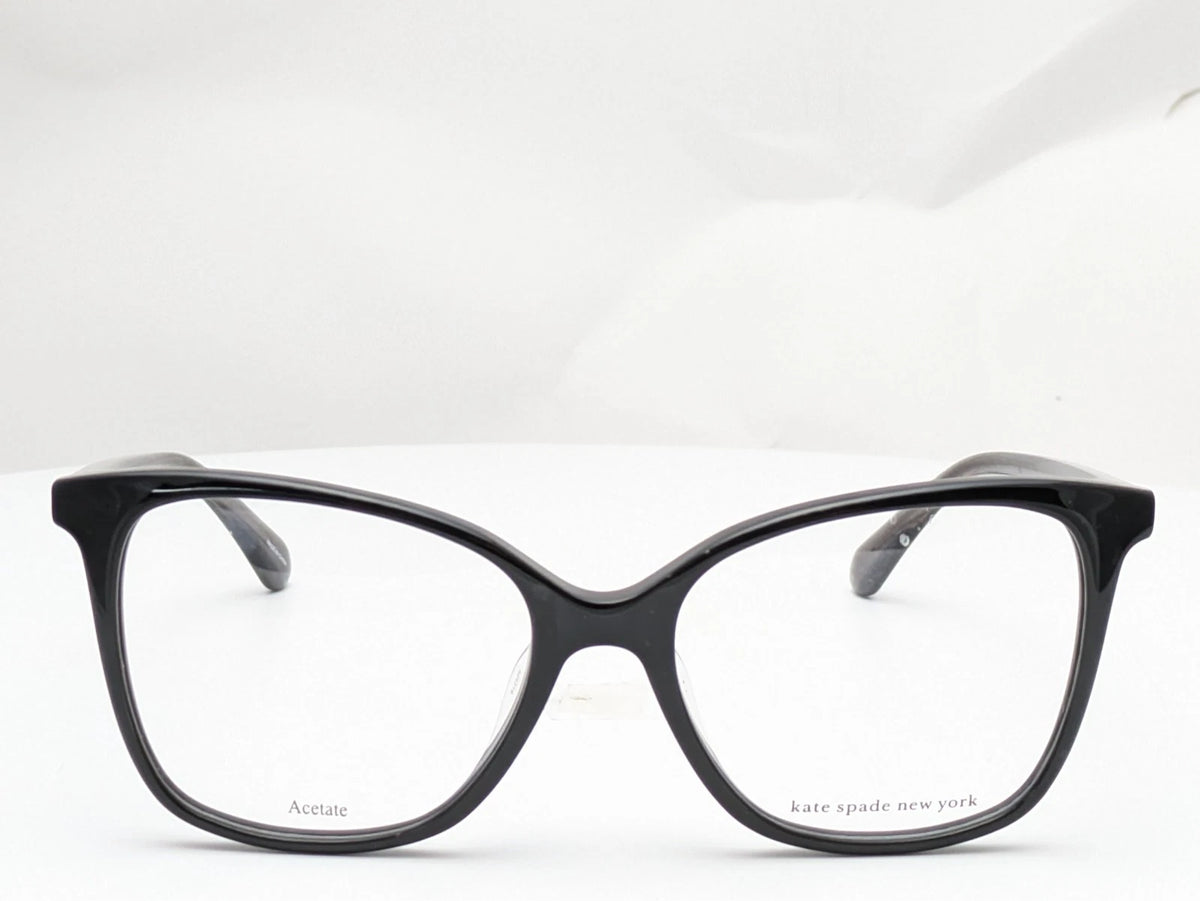 Kate Spade DARCIE-807-52 Black Rectangle Eyeglasses 52mm Eyeglasses