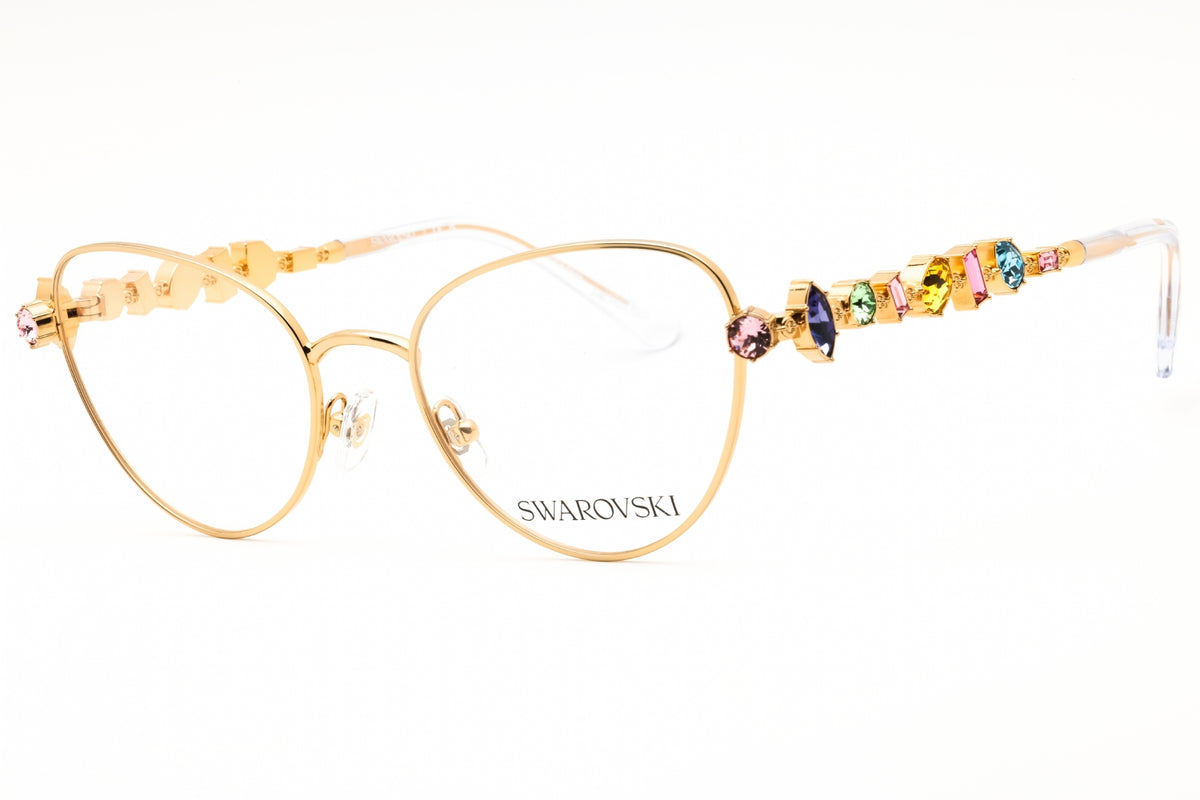 Swarovski 0SK1024-404M Gold Cat eye Eyeglasses 51mm Eyeglasses