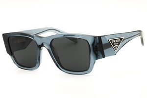 Prada 0PR 10ZS-17T08Z Ocean Crystal Rectangular Sunglasses 54mmmm Sunglasses