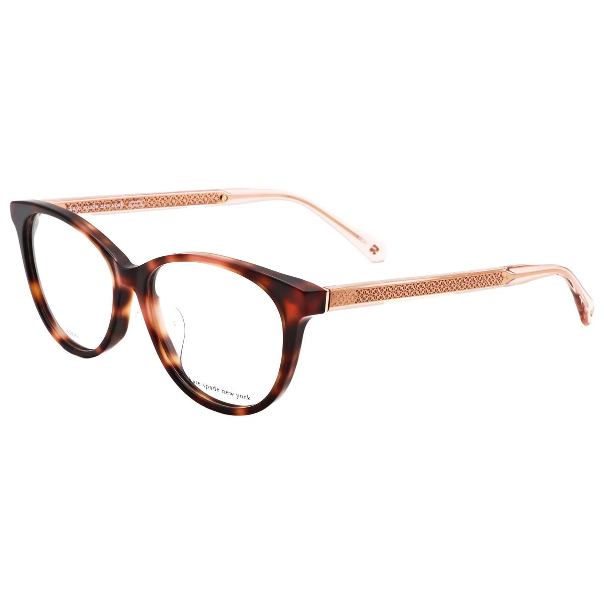 Kate Spade MARSEILLE/F 086 Brown Rectangle Eyeglasses 53mm Eyeglasses