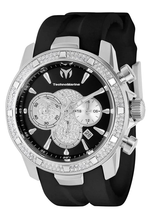 TechnoMarine TM-621009 TM-621009 Watch - Mother of Pearl Dial Silicon Band