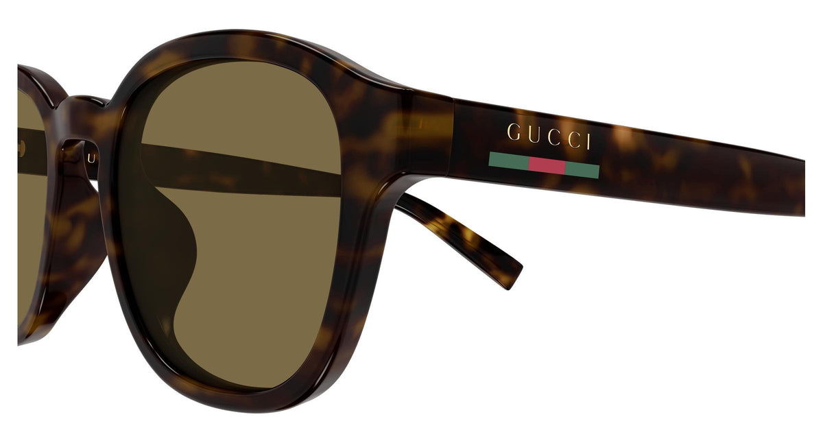 Gucci GG2109SK-002 sunglasses in havana frame with brown lenses