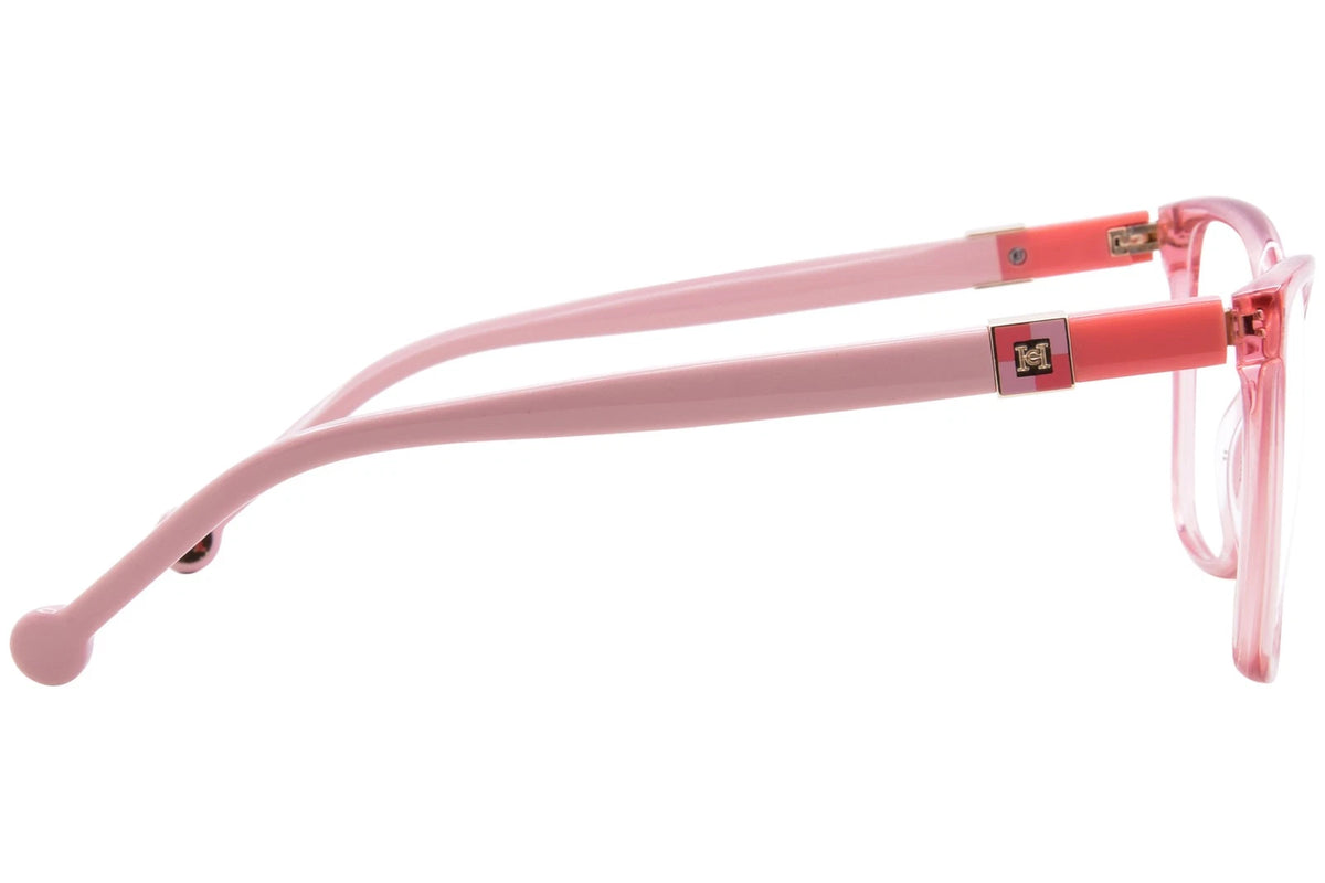 Carolina Herrera HER-0274 733 Pink Rectangle Eyeglasses 55mm Eyeglasses