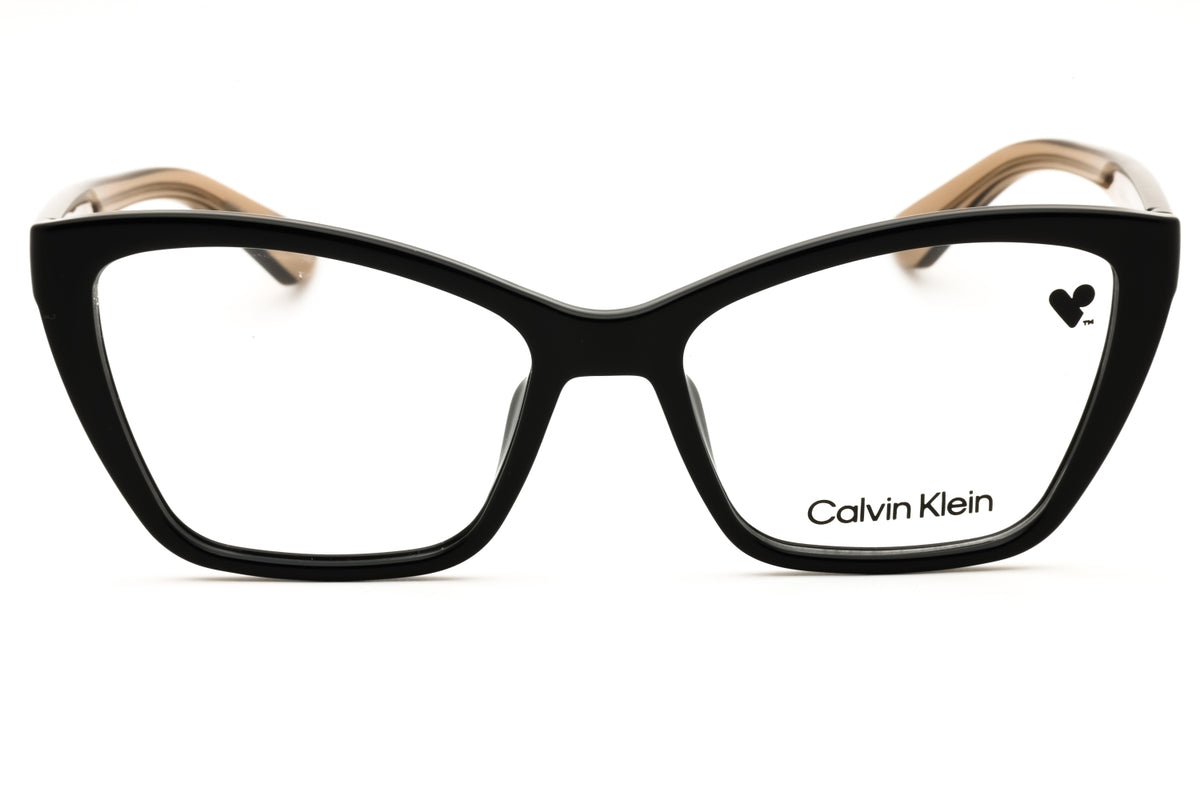 Calvin Klein CK24523N-001 BLACK Cat eye Eyeglasses 52mm