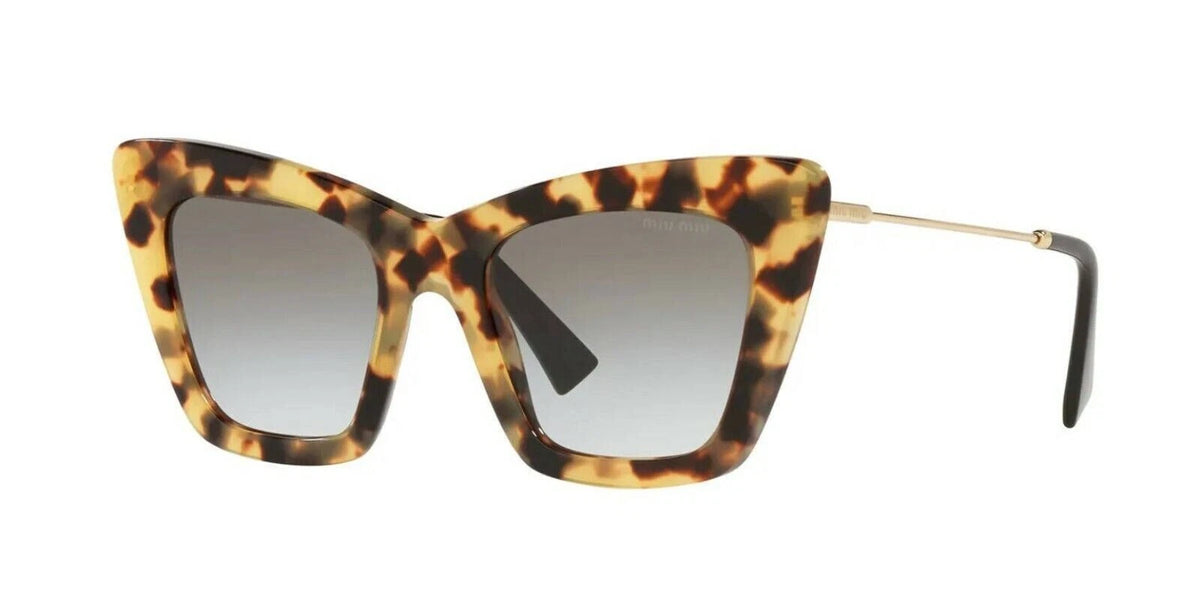 Miu Miu 0MU01WS-7S00A7-50 Light Havana Square SUNGLASSES 0mm Sunglasses