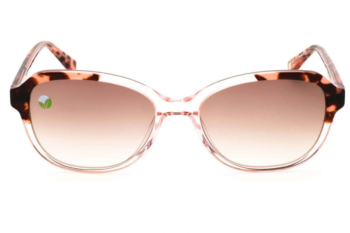Anne Klein AK7078-660 BLUSH CRYSTAL Oval Sunglasses 55mm Sunglasses