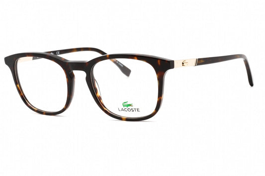 Lacoste L2889-230 eyeglasses in havana frame with clear lenses