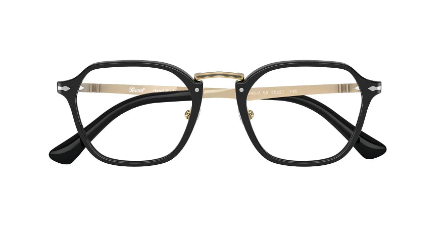 Persol 0PO3243V 95 50 Black Square  50mm
